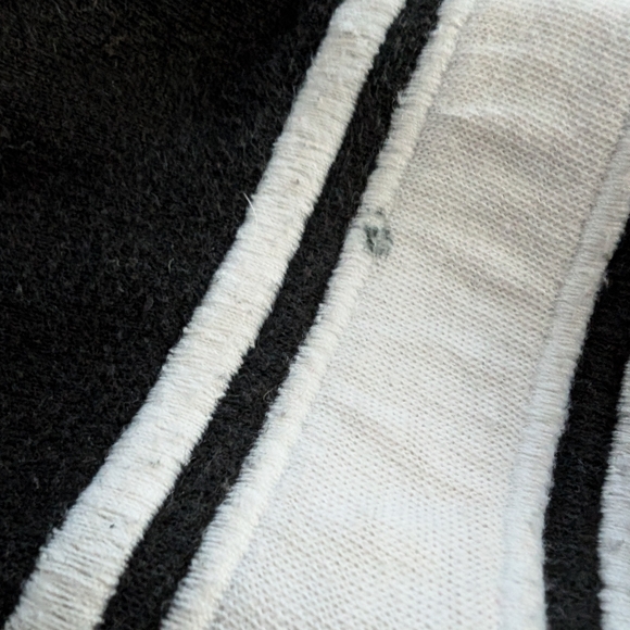 Black and white pink hoodie Size small - Picture 3 of 4